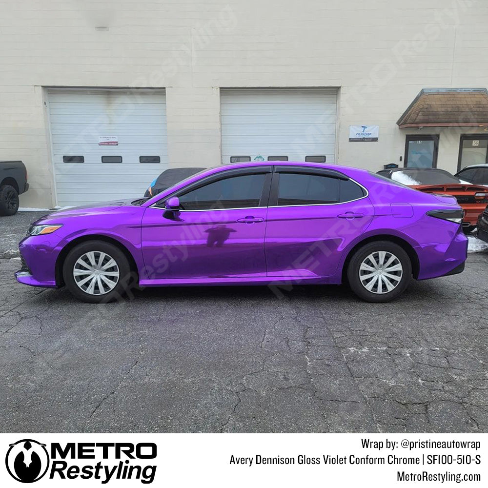 Camry Gloss Violet Vinyl Wrap