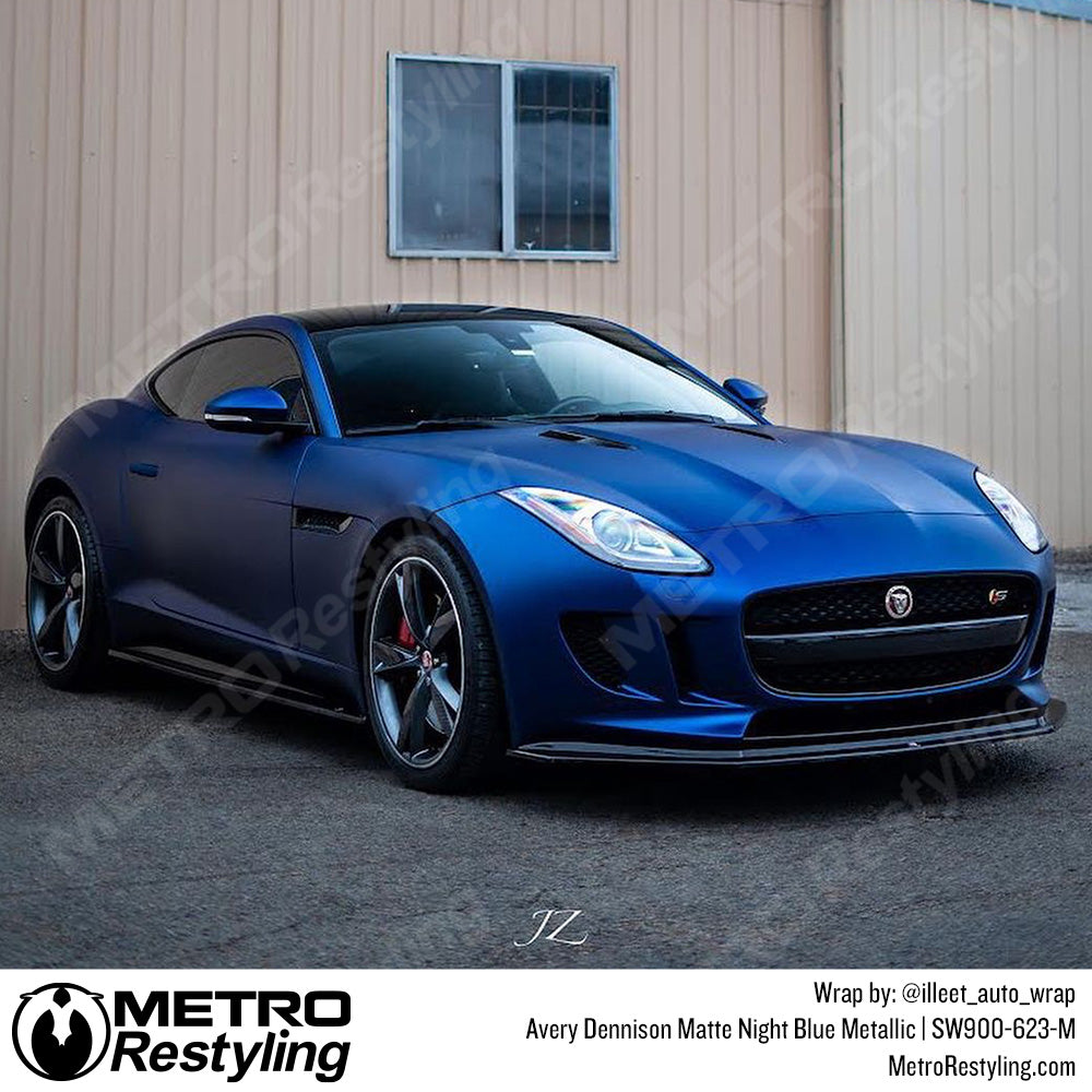 Jaguar Night Blue Vinyl