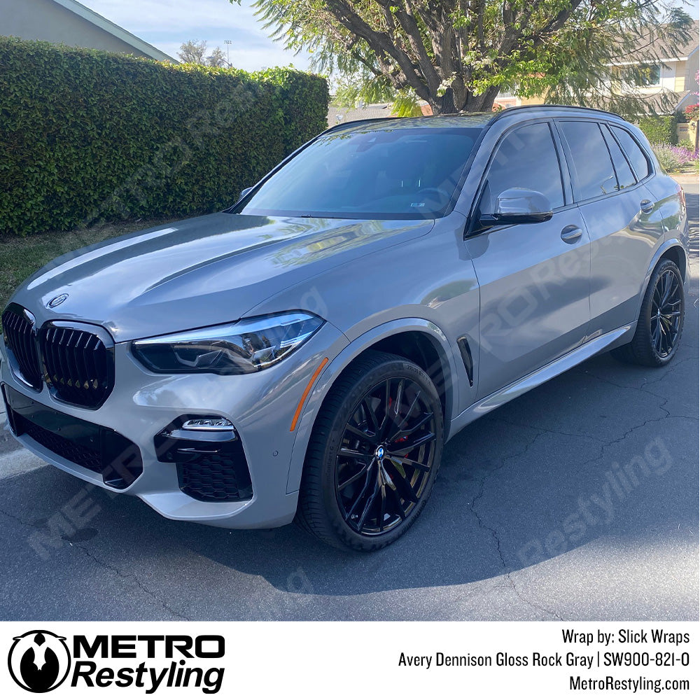 Gloss Gray Vinyl Wrapped