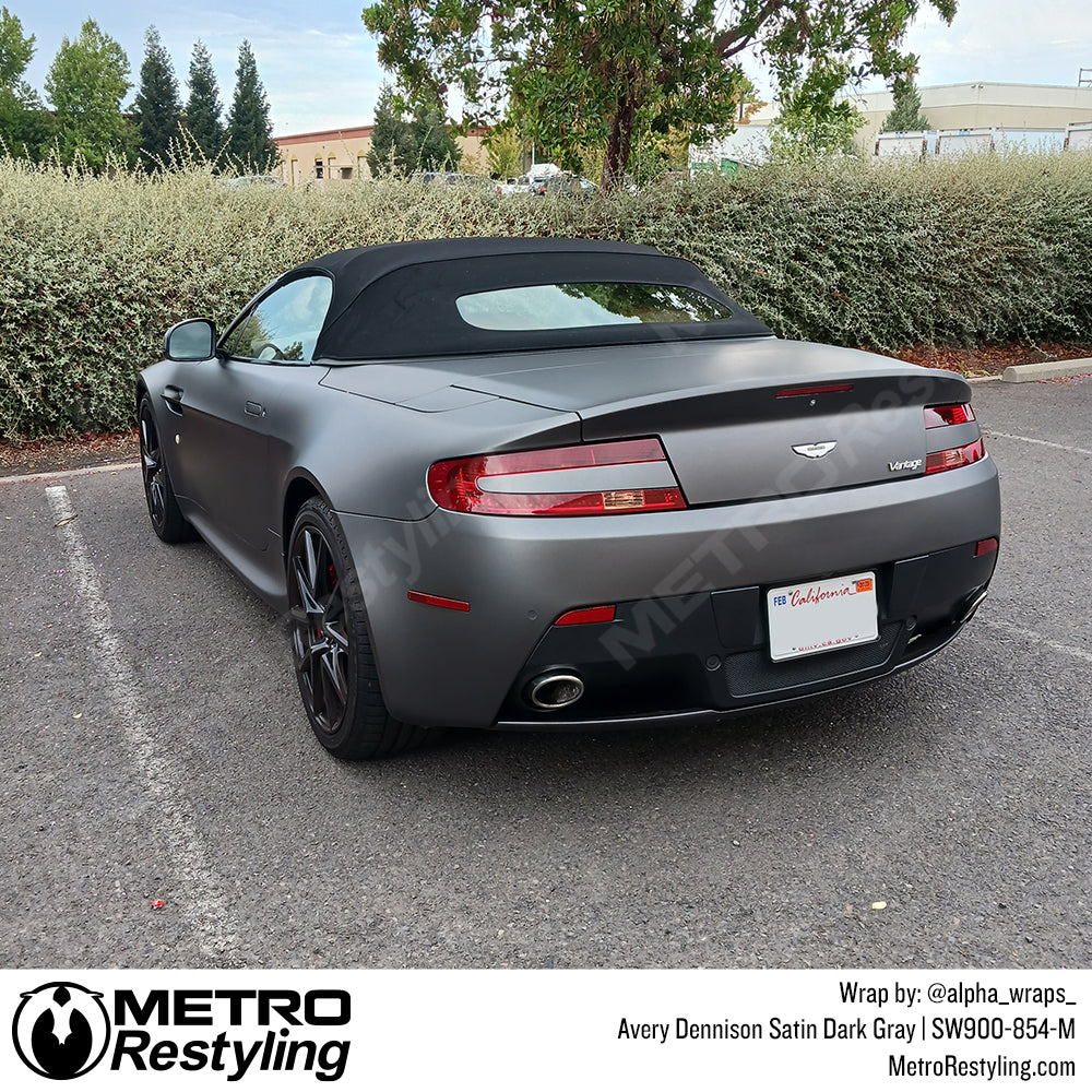 Aston Martin Dark Gray Wrap