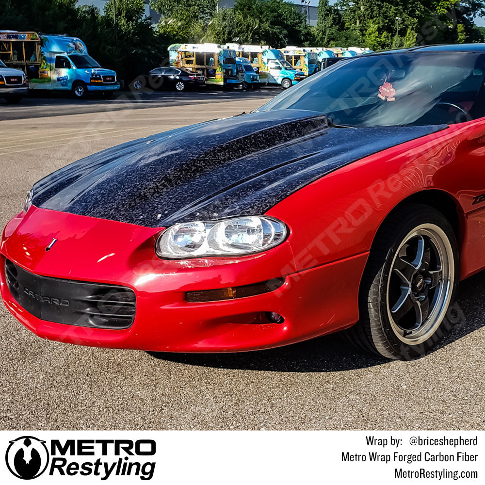 Carbon Fiber Forged Vinyl Wrap
