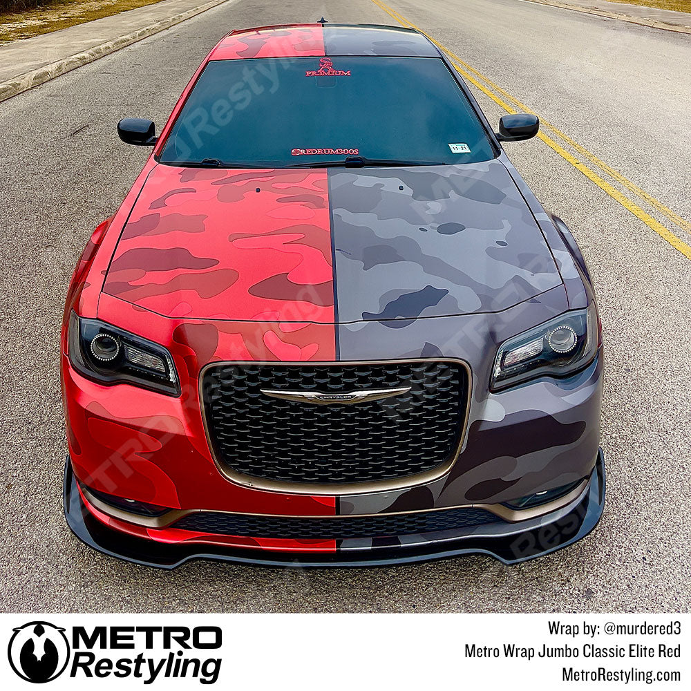 Camo Elite Red Wrapped