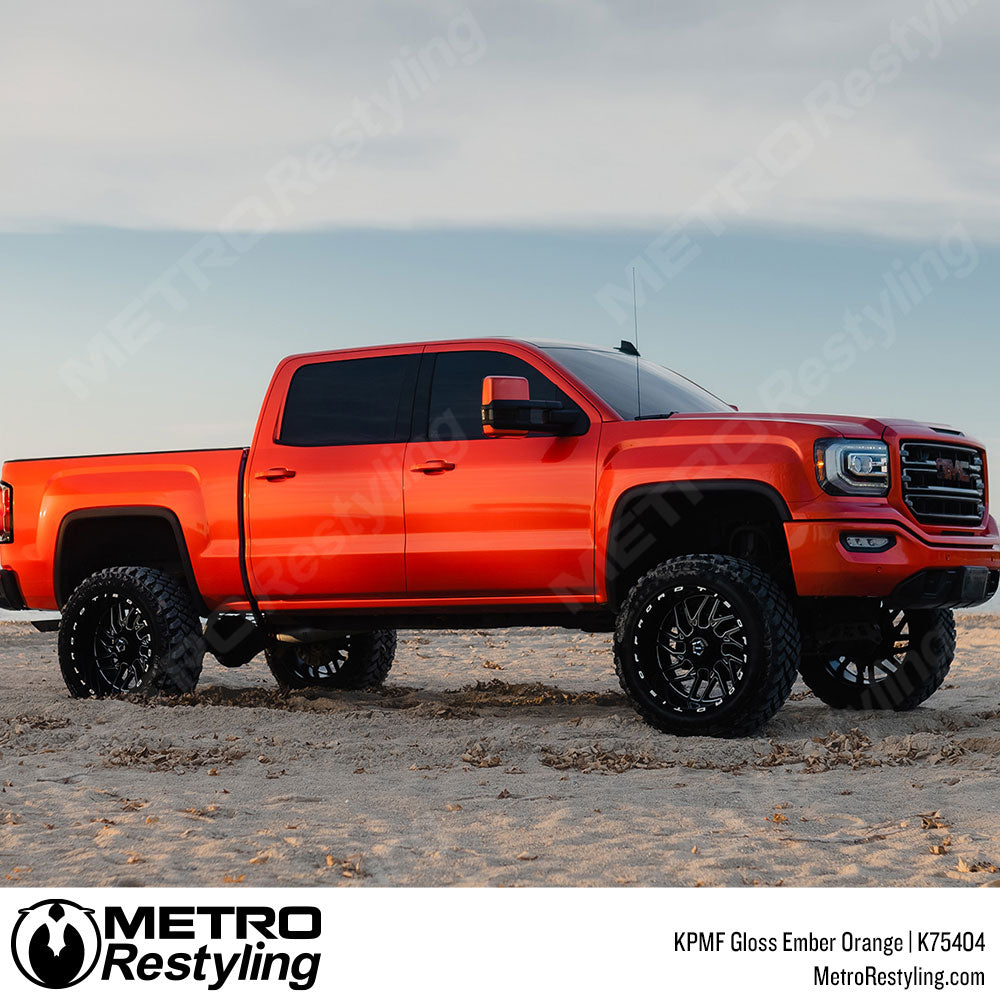 Ember Orange KPMF Vinyl Wrap