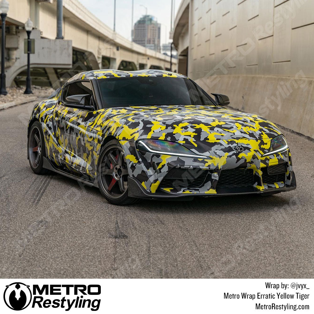 Toyota Erratic Yellow Vinyl