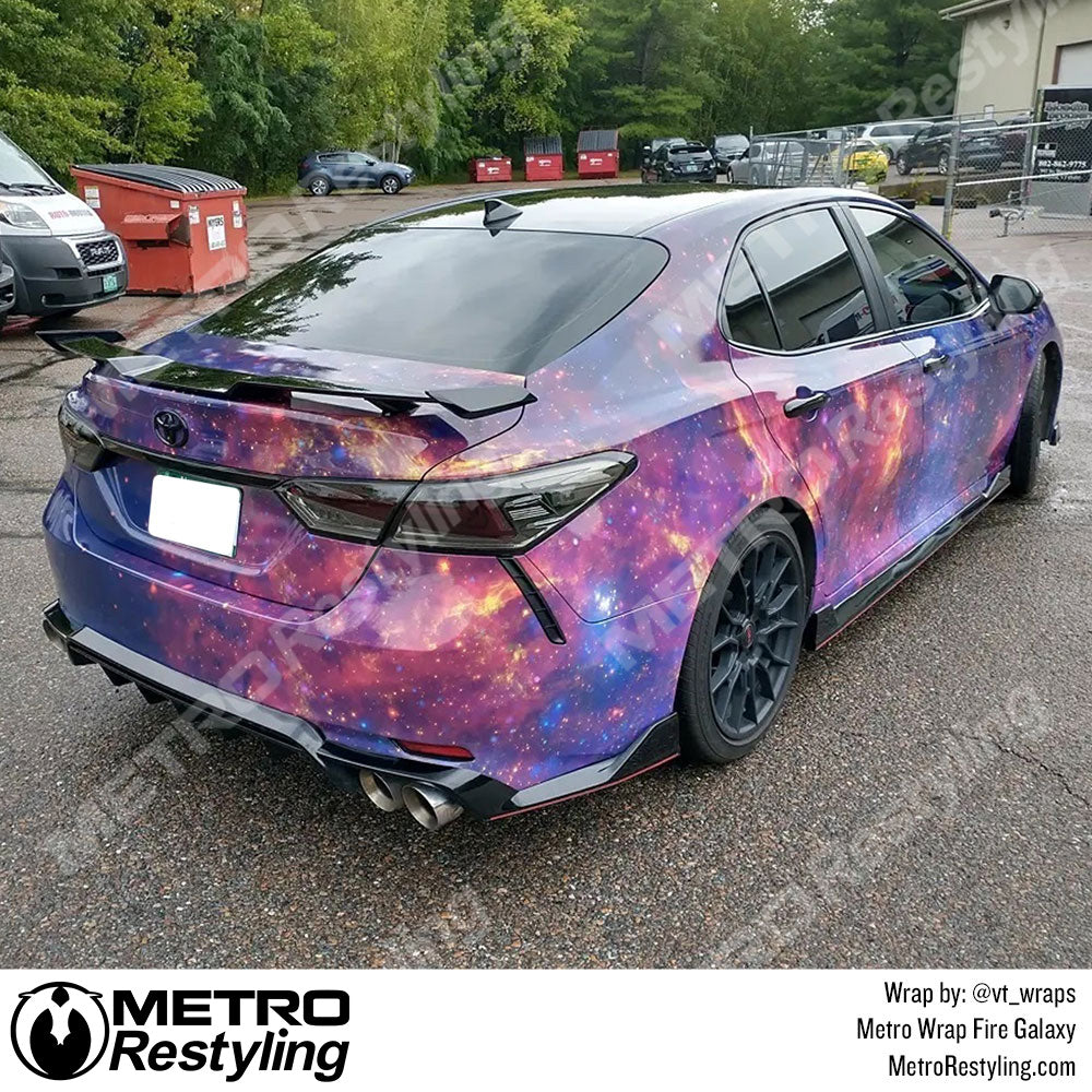 Galaxy Fire Toyota Vinyl Wrap