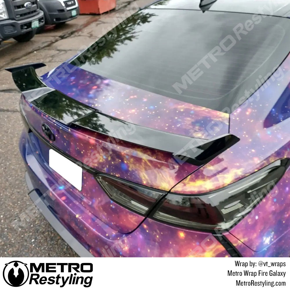 Galaxy Fire Toyota Vinyl Wrap