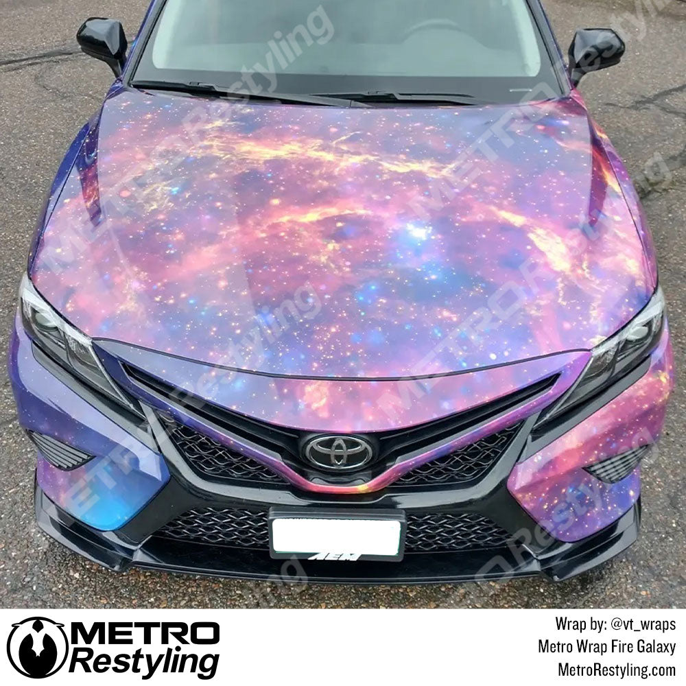 Galaxy Fire Toyota Vinyl Wrap