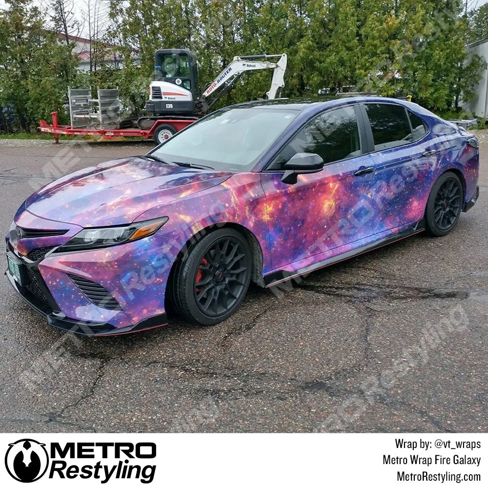 Galaxy Fire Toyota Vinyl Wrap