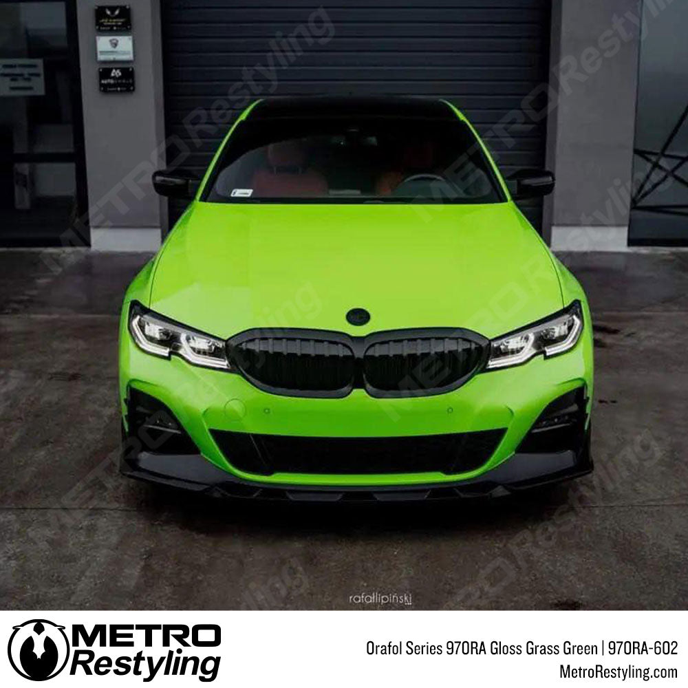 Gloss Lawn Green Vinyl Wrap