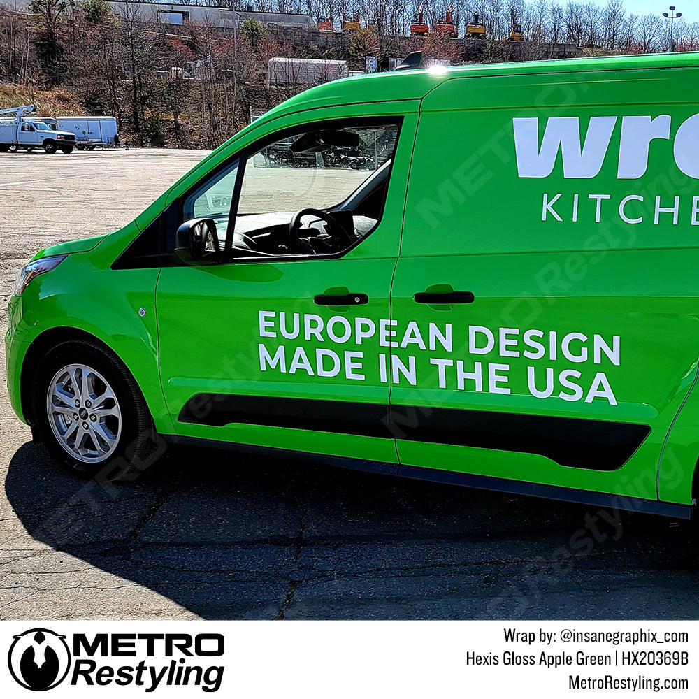 Glossy Apply Green Hexis Vinyl