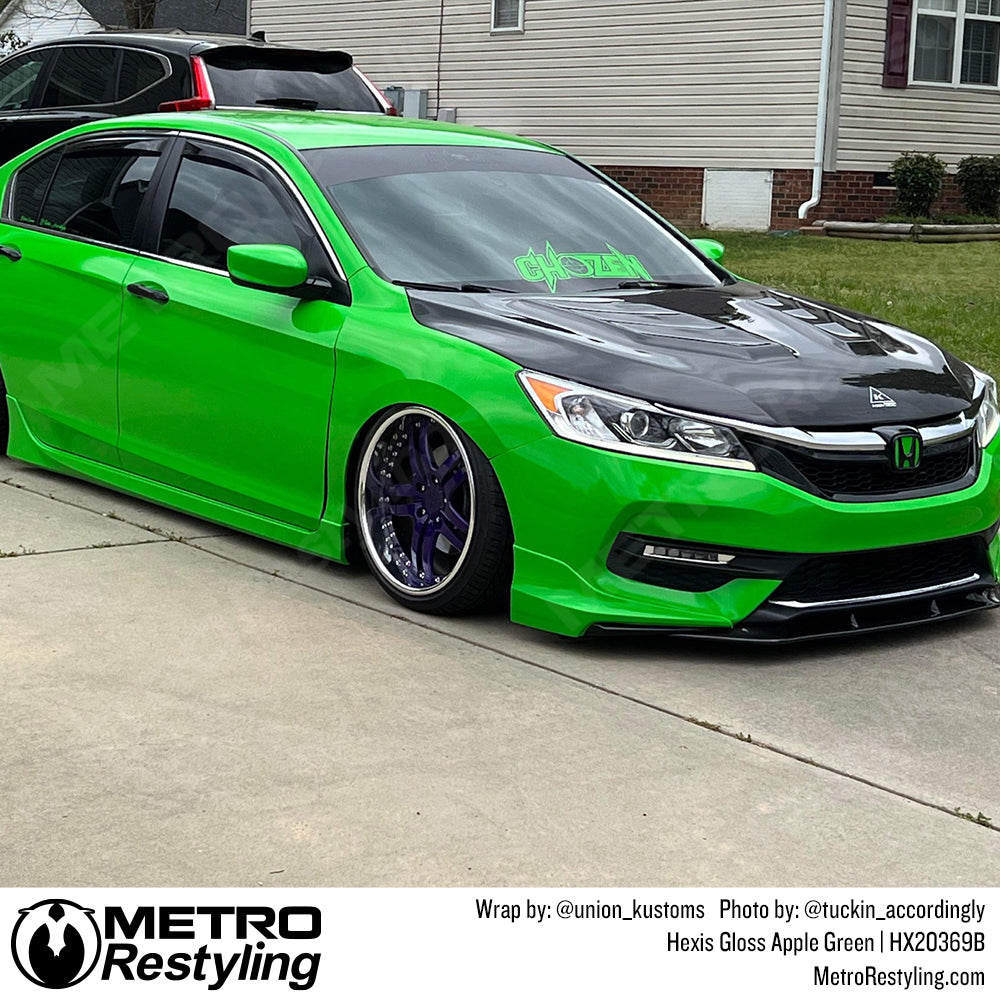 Honda gloss green wrap