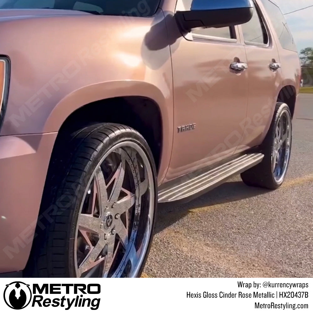 Rose Gold Metallic Wrap