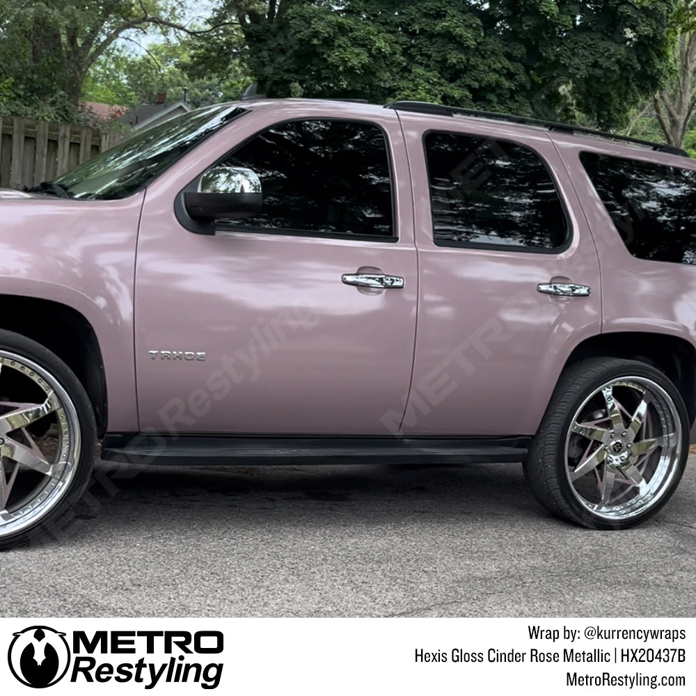 Chevy Rose Gold Chevy Wrap