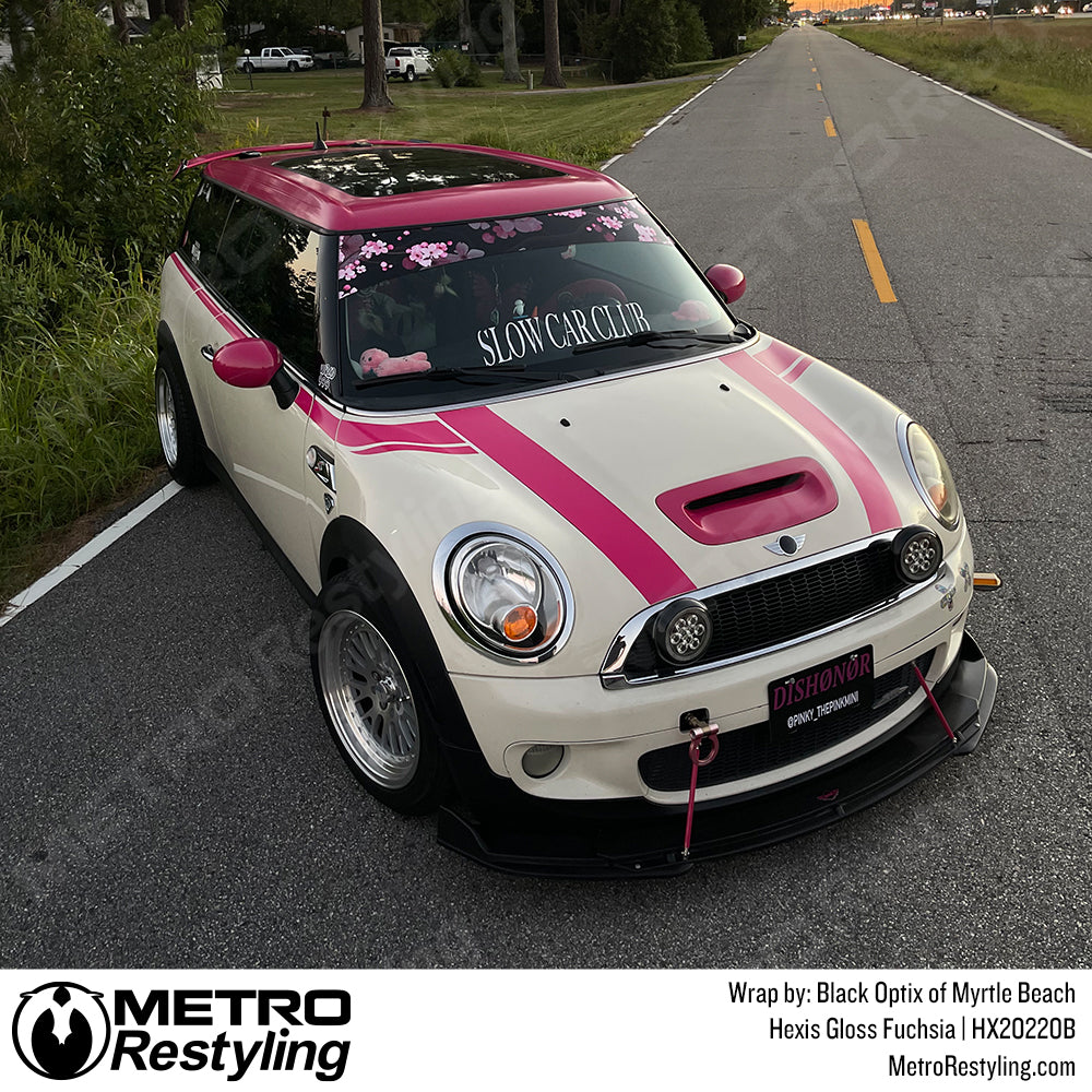 Gloss Fuchsia Mini Copper Wrap