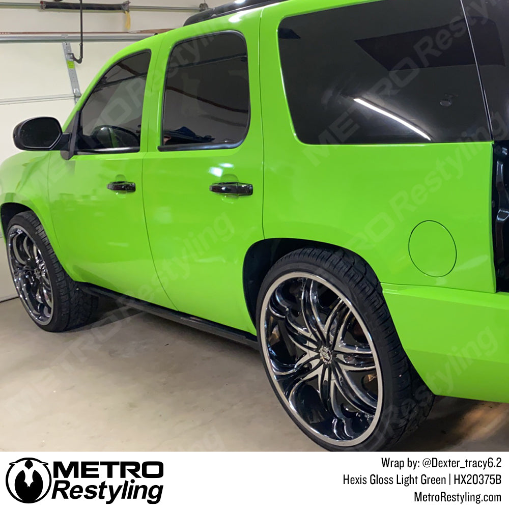 Gloss Light Green GMC Wrap