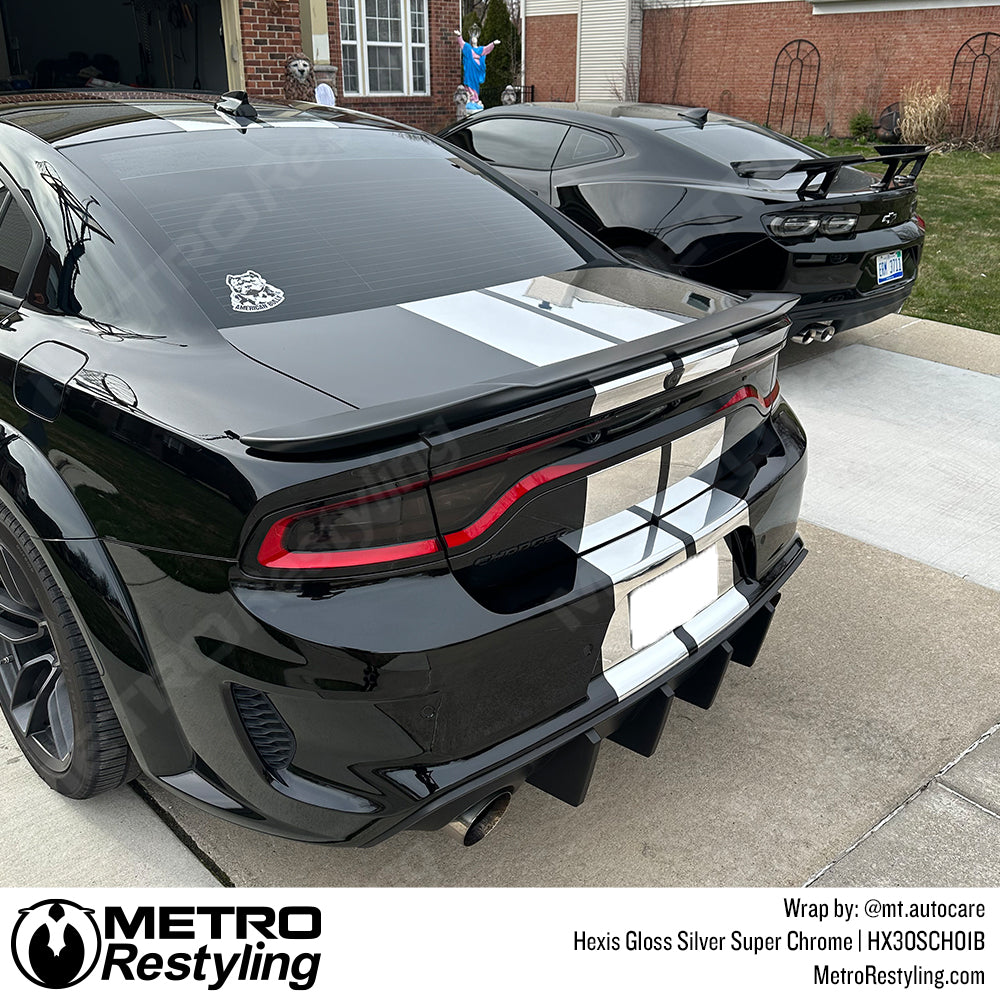 silver super chrome stripes