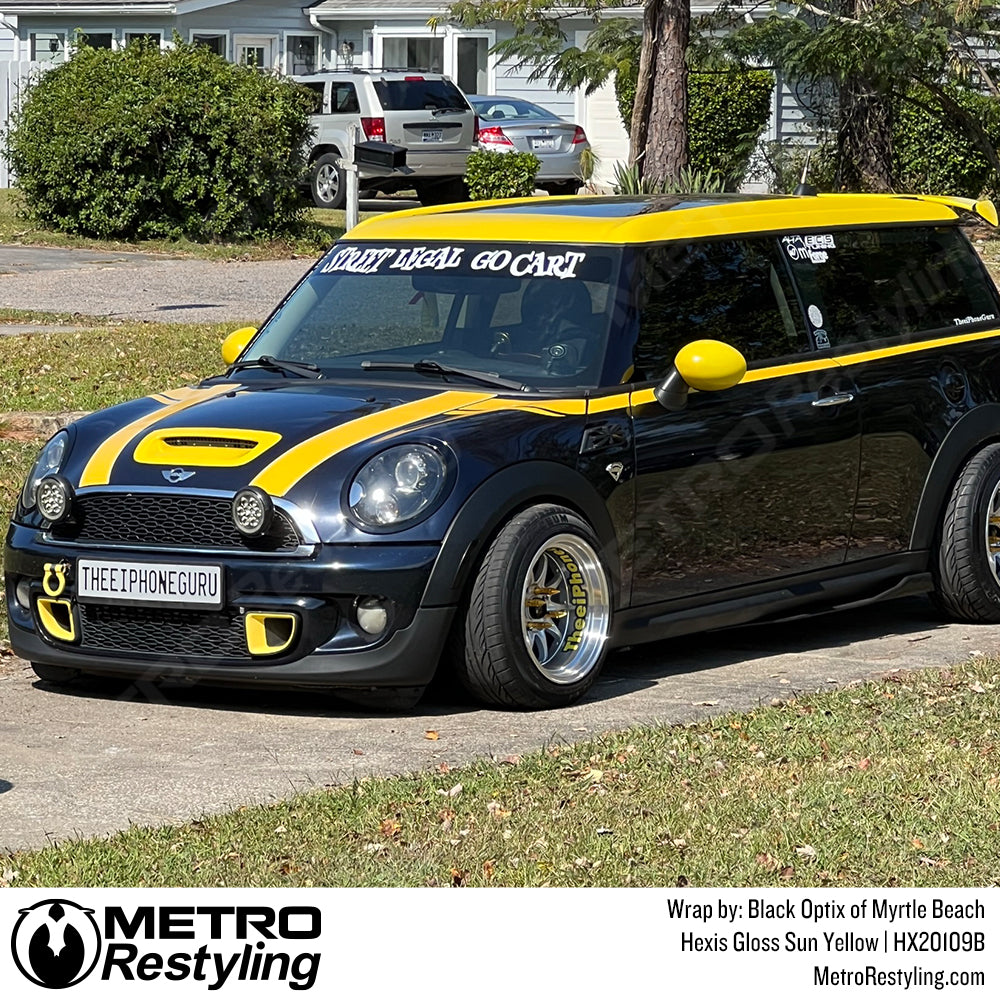 Gloss Sun Yellow Mini Copper Wrap