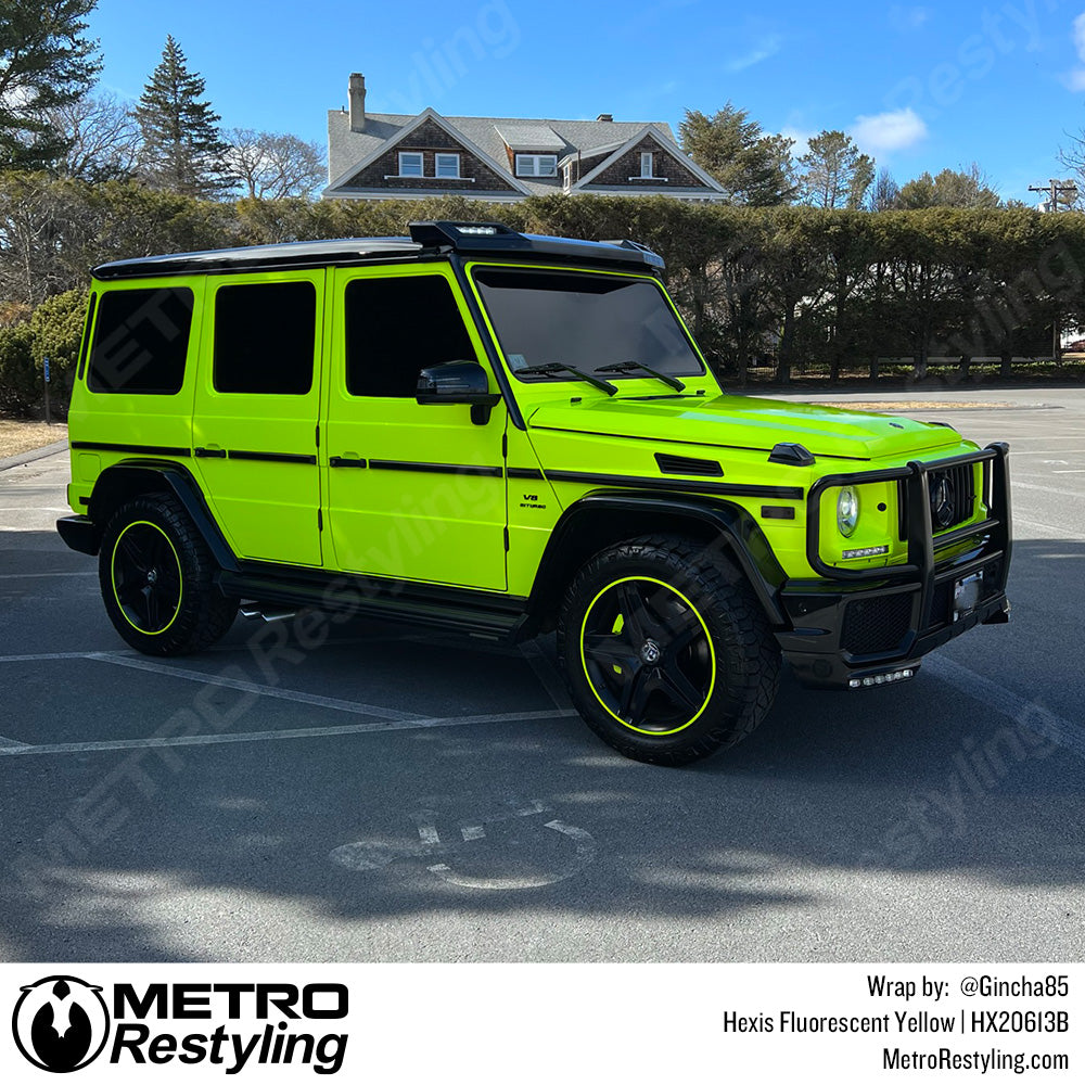 Hexis Fluorescent Yellow_HX20613B_Mercedes