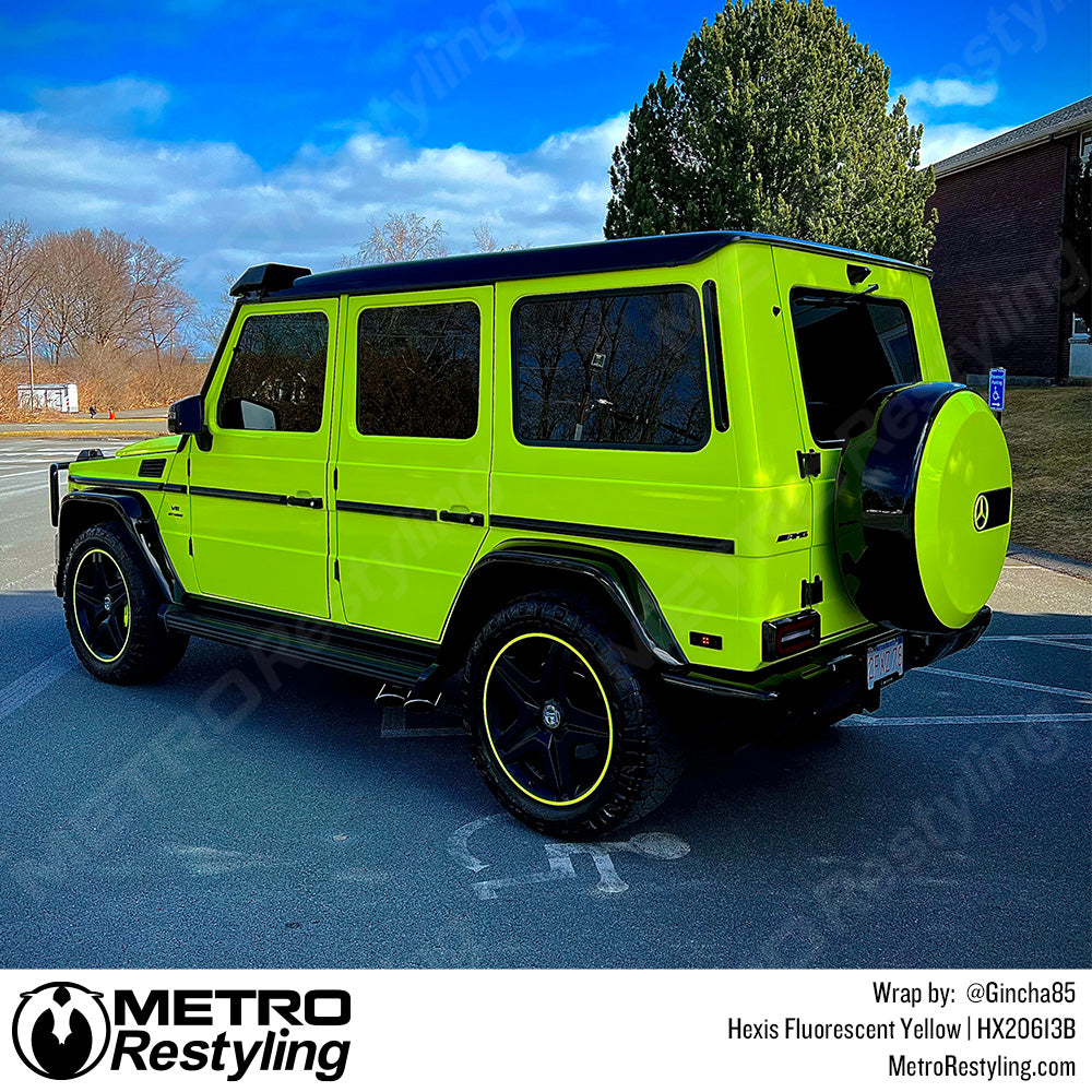 Hexis Fluorescent Yellow_HX20613B_Mercedes