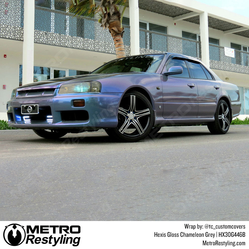 Gloss Chameleon Gray Vinyl Wrap