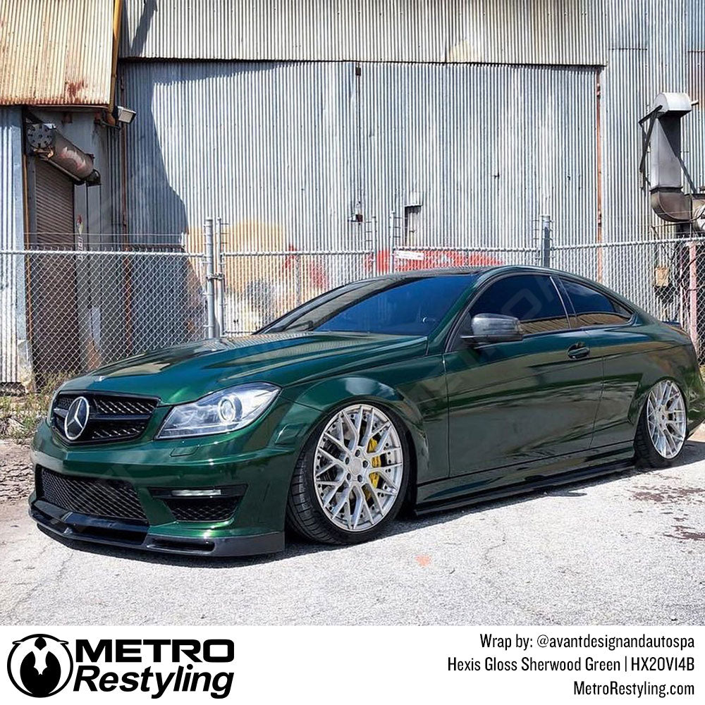 Gloss Sherwood Green Vinyl Wrap