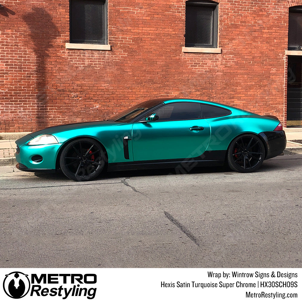 Satin Turquoise Super Chrome