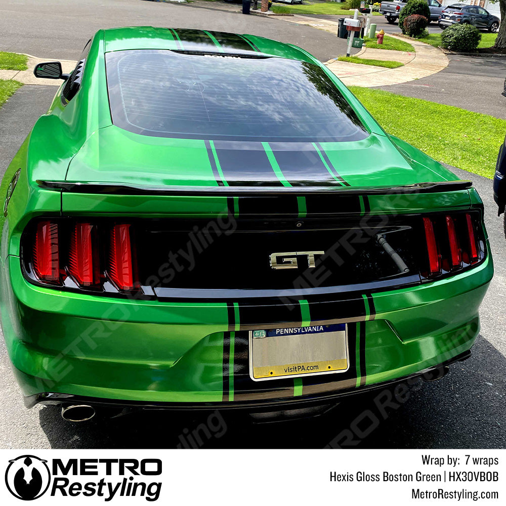 Shiny Green Vinyl Wrap