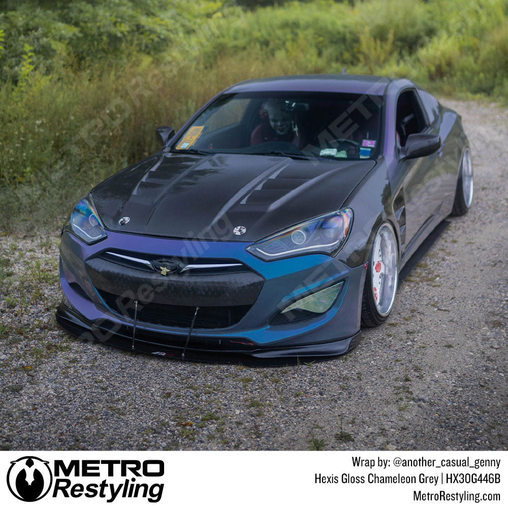 Gloss Chameleon Gray Vinyl Wrap