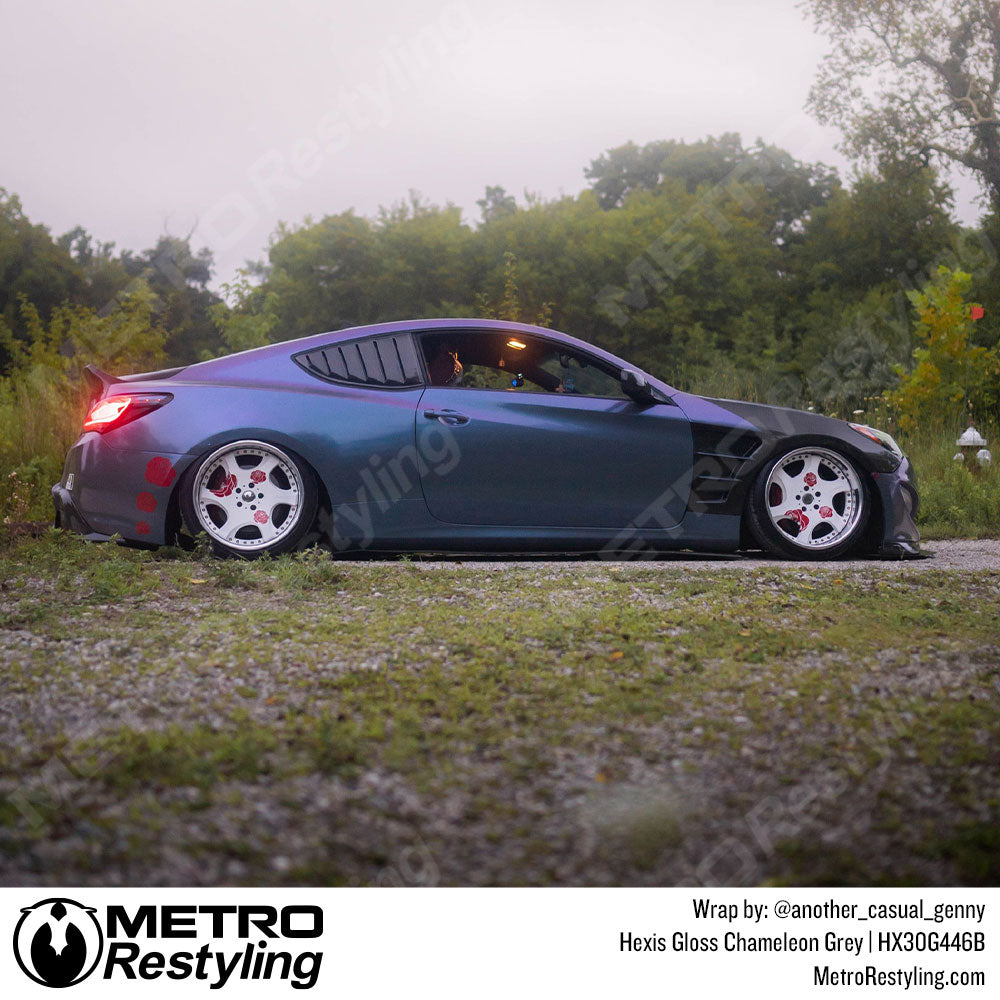 Gloss Chameleon Gray Vinyl Wrap