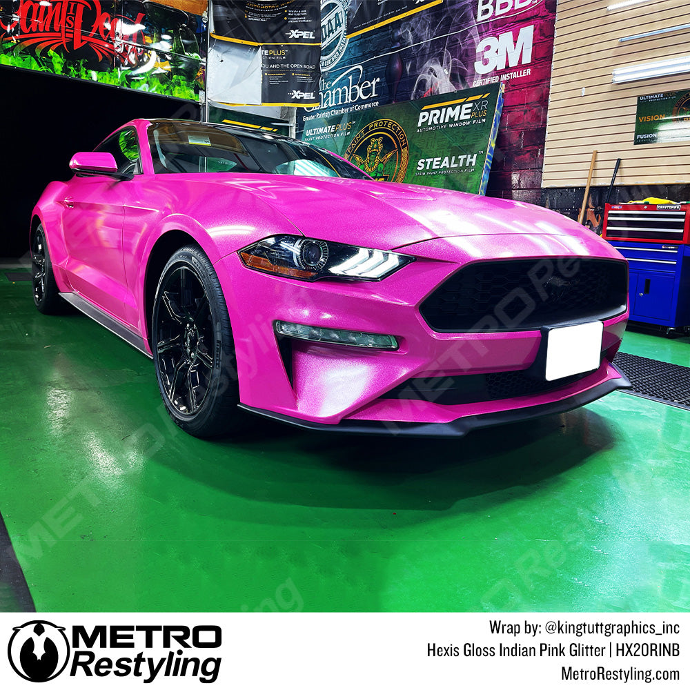 hexis gloss indian pink glitter