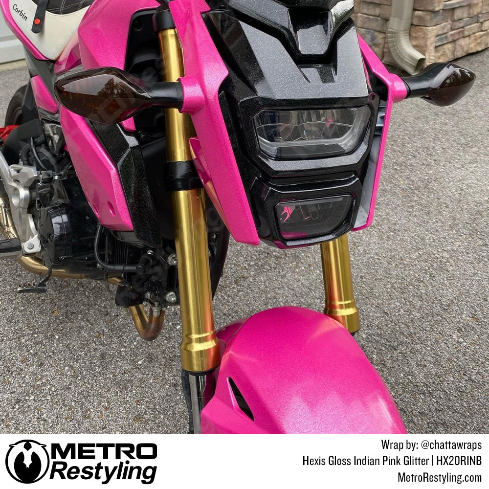 hexis gloss indian pink glitter