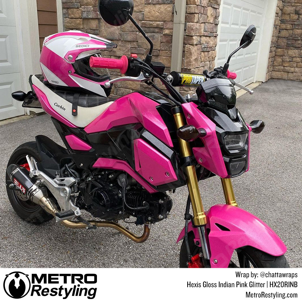 hexis gloss indian pink glitter