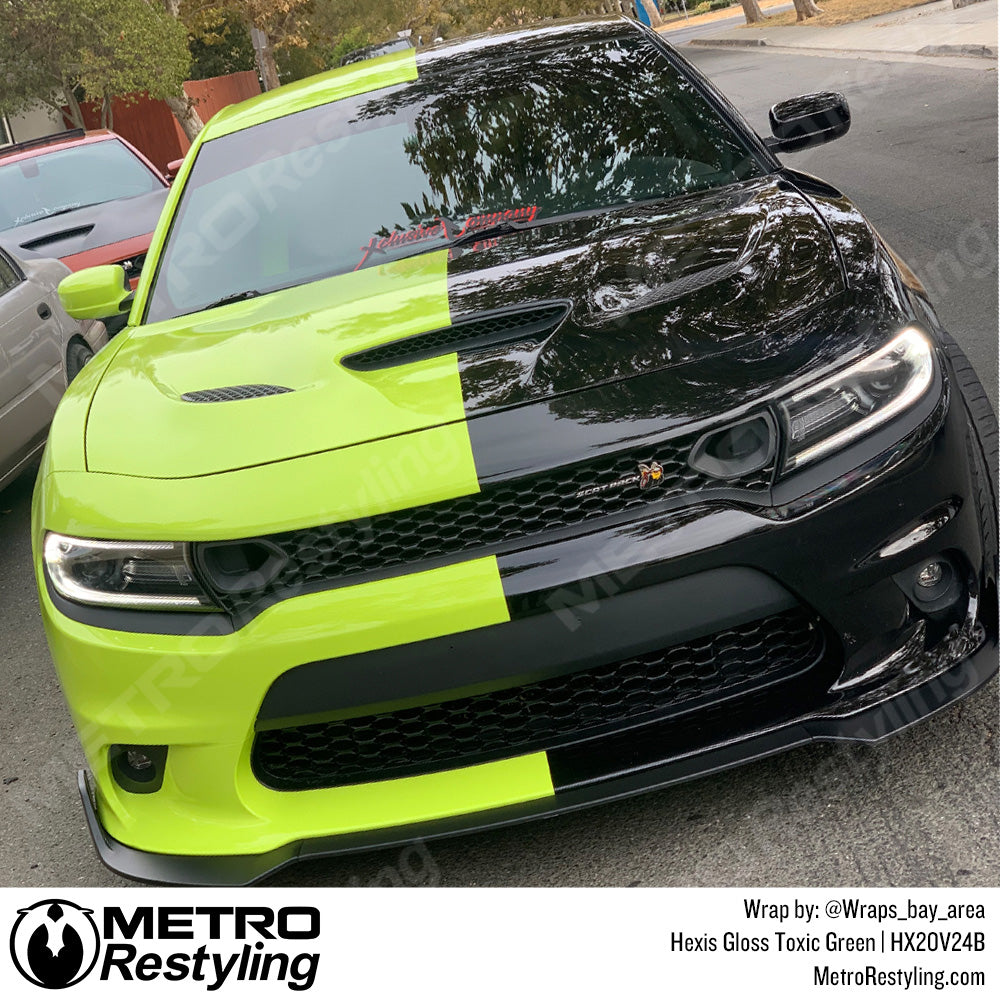 Toxic Green Vinyl Wrap