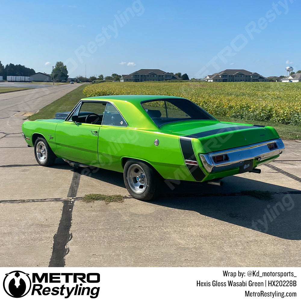 Gloss Wasabi Green Vinyl Wrap