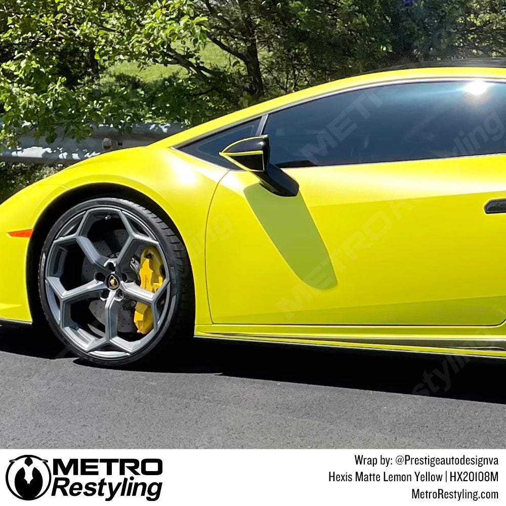 Lemon Yellow Vinyl