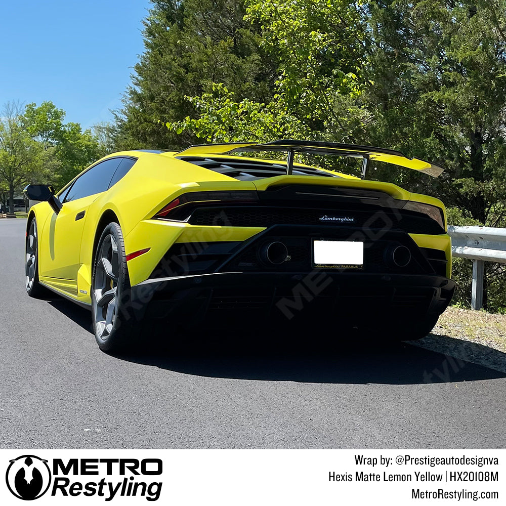 Lemon Yellow Wrap
