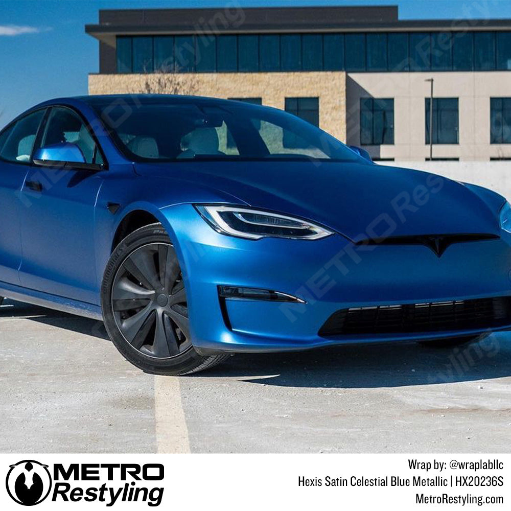 Tesla Celestial Blue Wrap