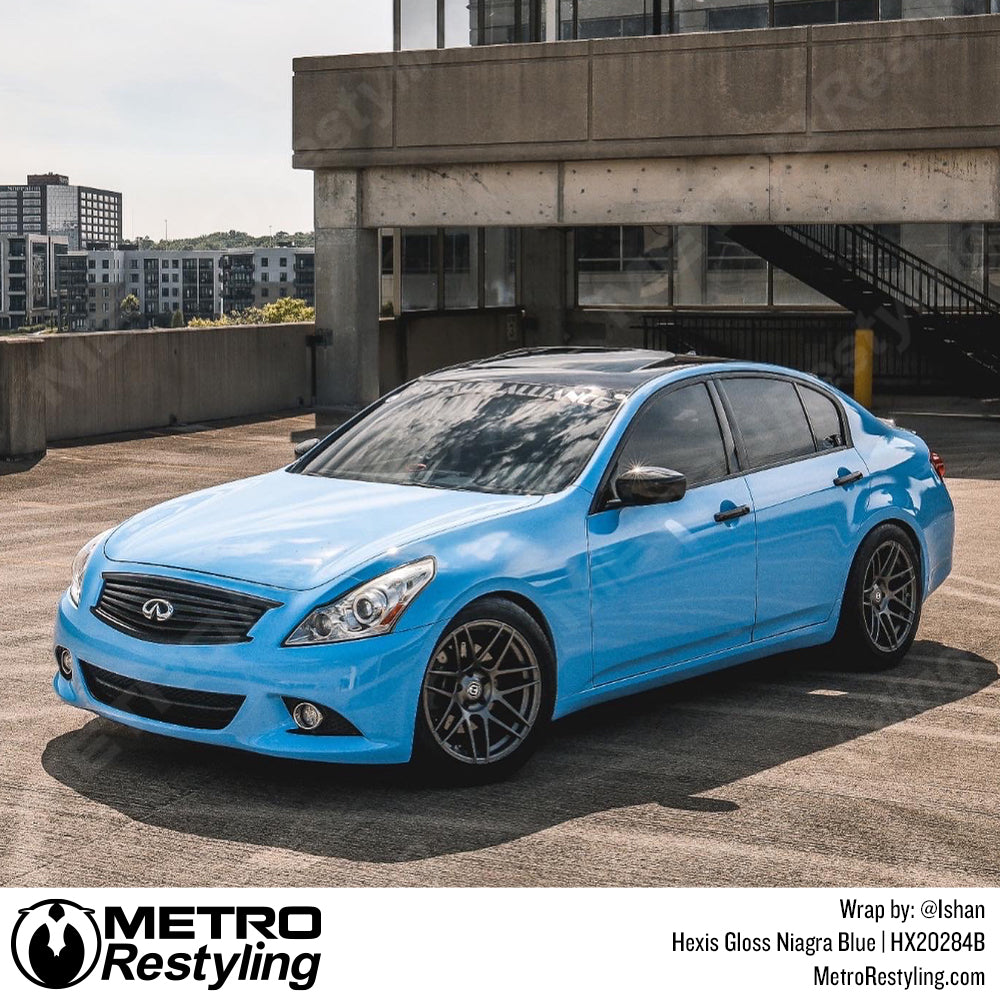 Niagra Blue Vinyl Wrap