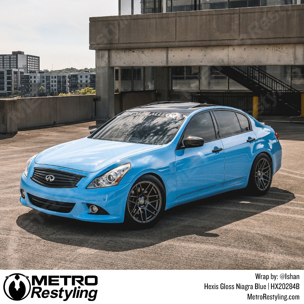 Infiniti Blue Wrapped