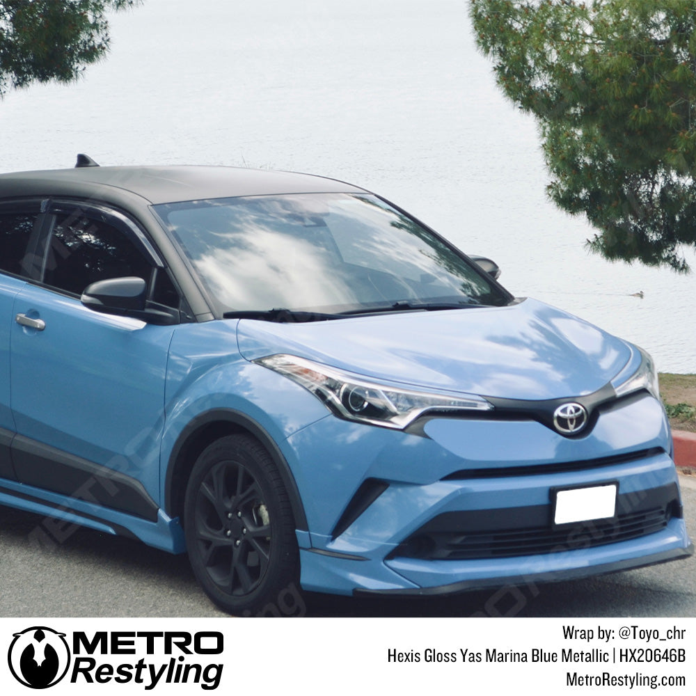 Blue Toyota Wrap