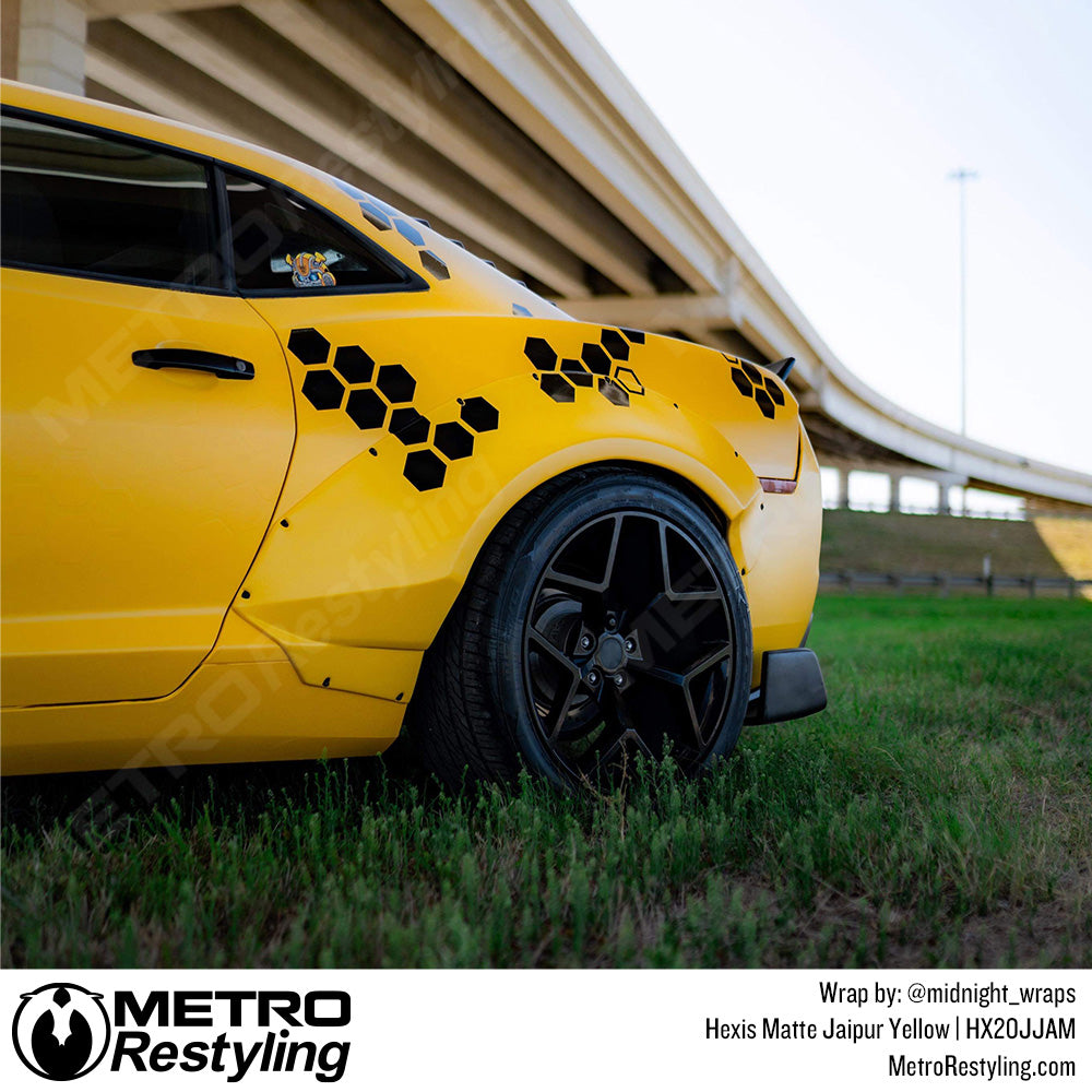 Chevy Yellow Wrapped