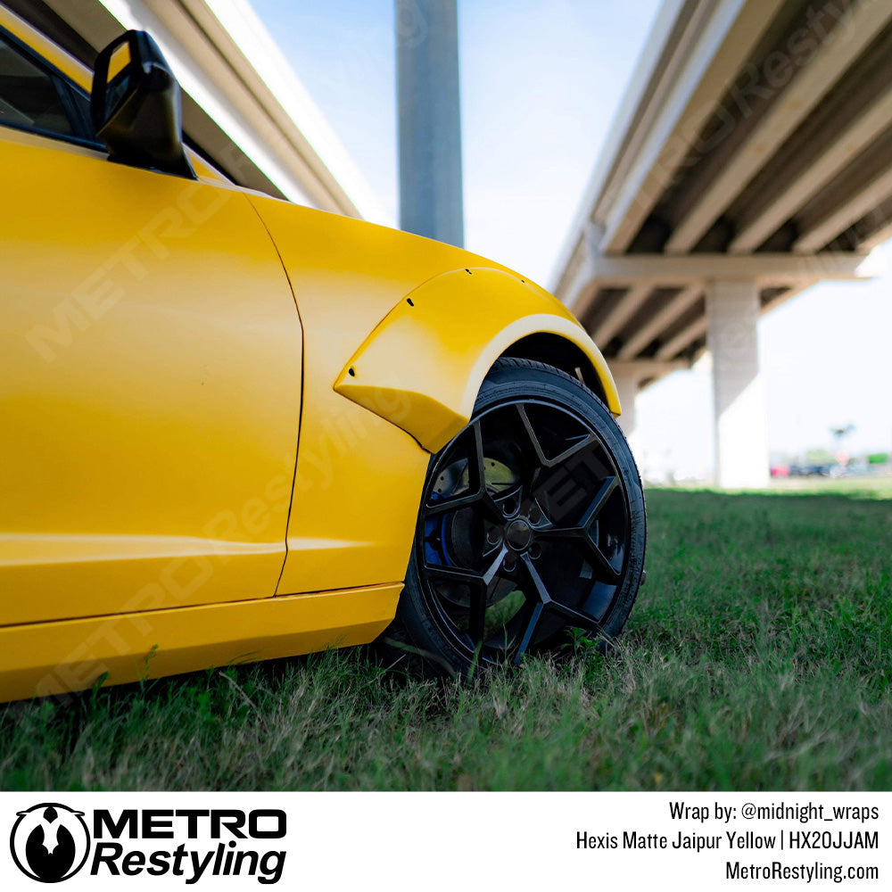Yellow Chevy Wrap