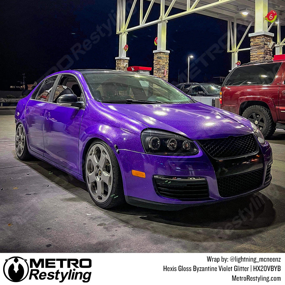 Purple Vinyl Wrap