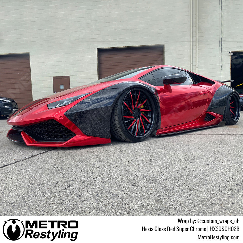 Bright Red Lambo Vinyl