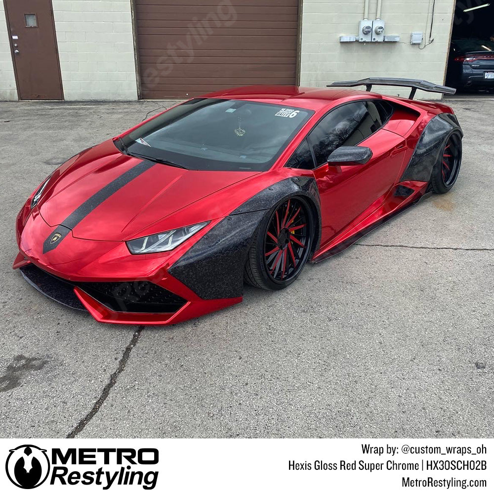 Red Lambo Wrap