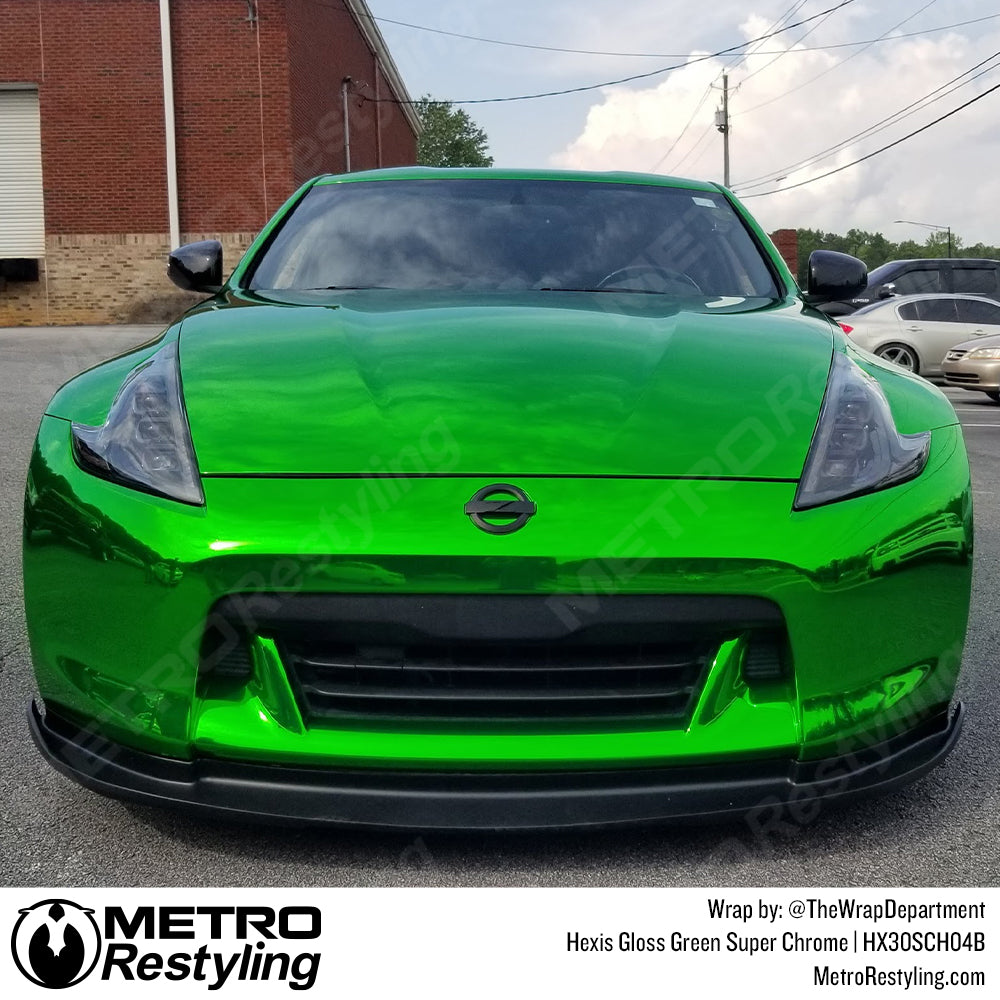 Bright Green Vinyl Wrap