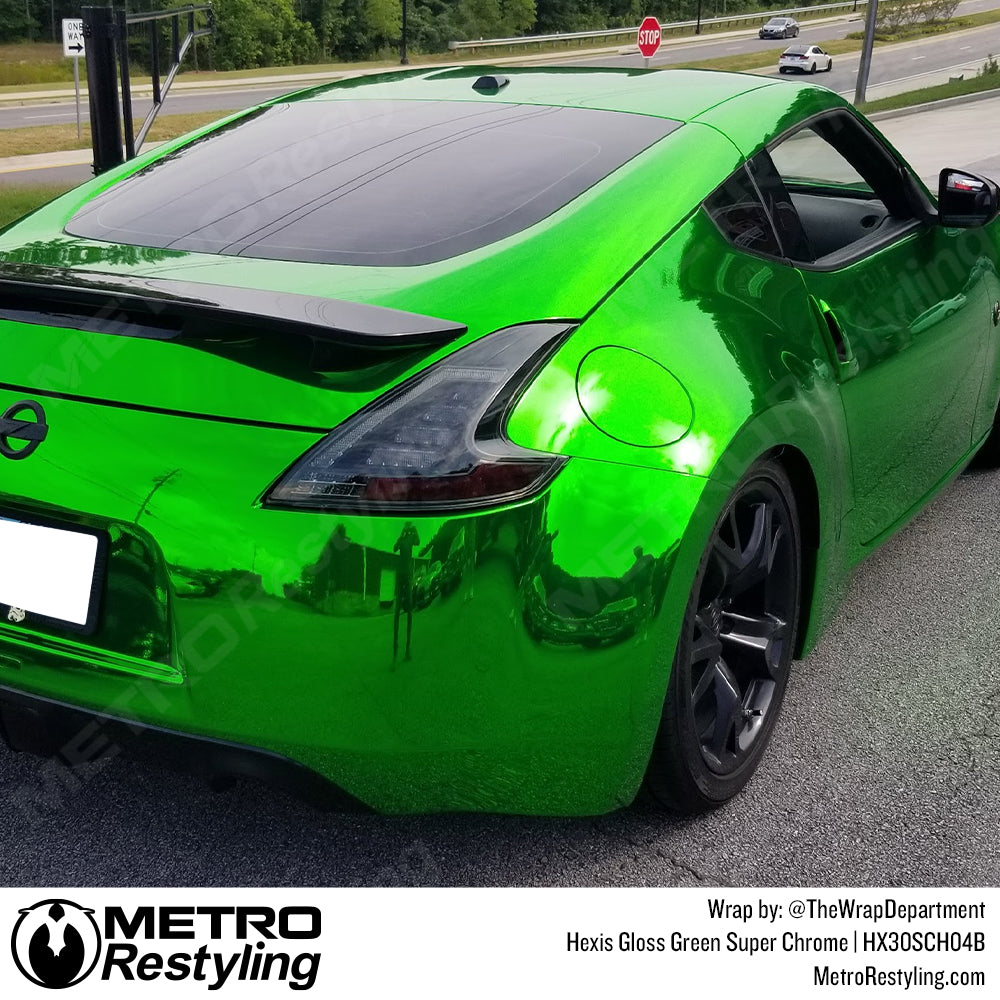 Shiny Green Vinyl Wrap