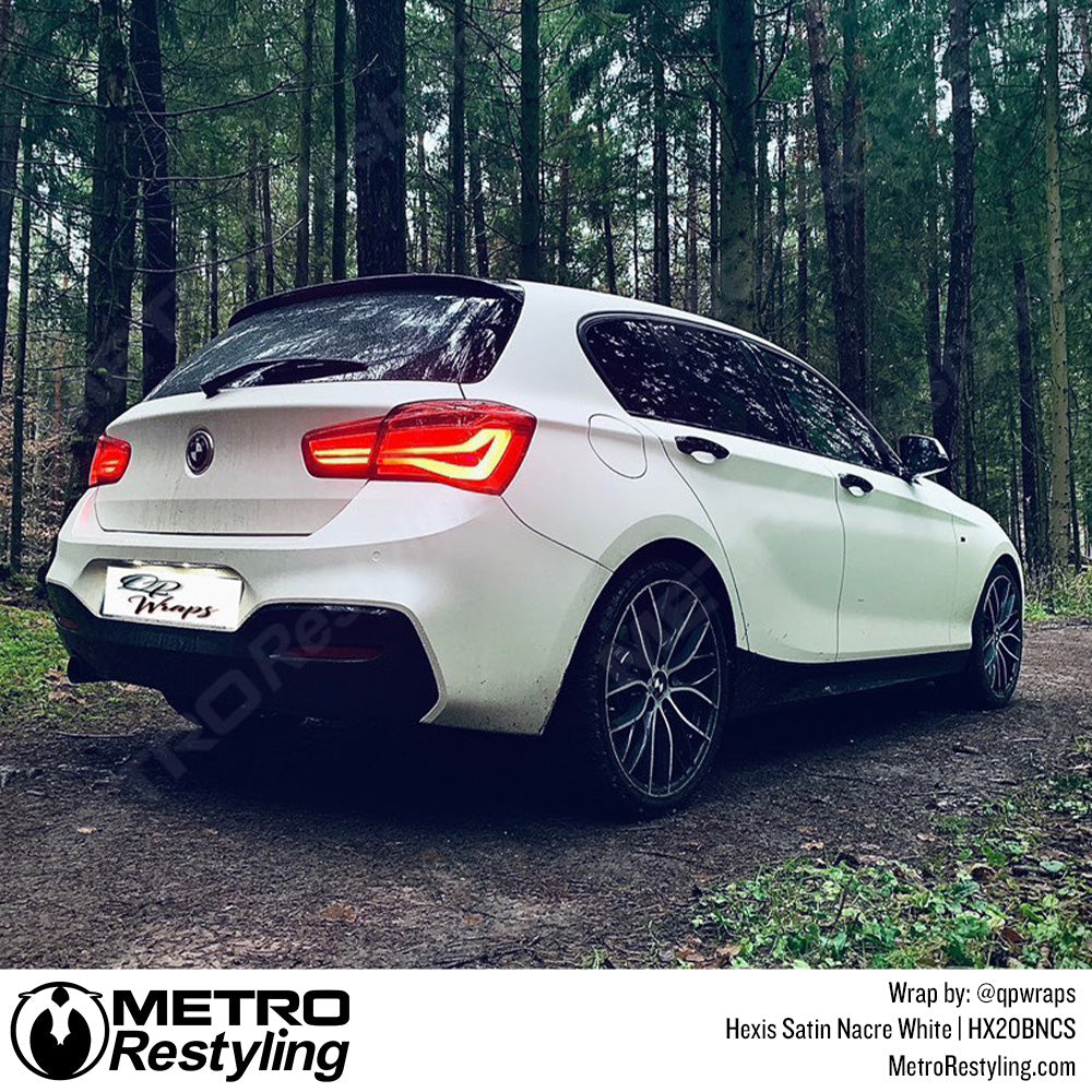 Satin White Vinyl Wrap