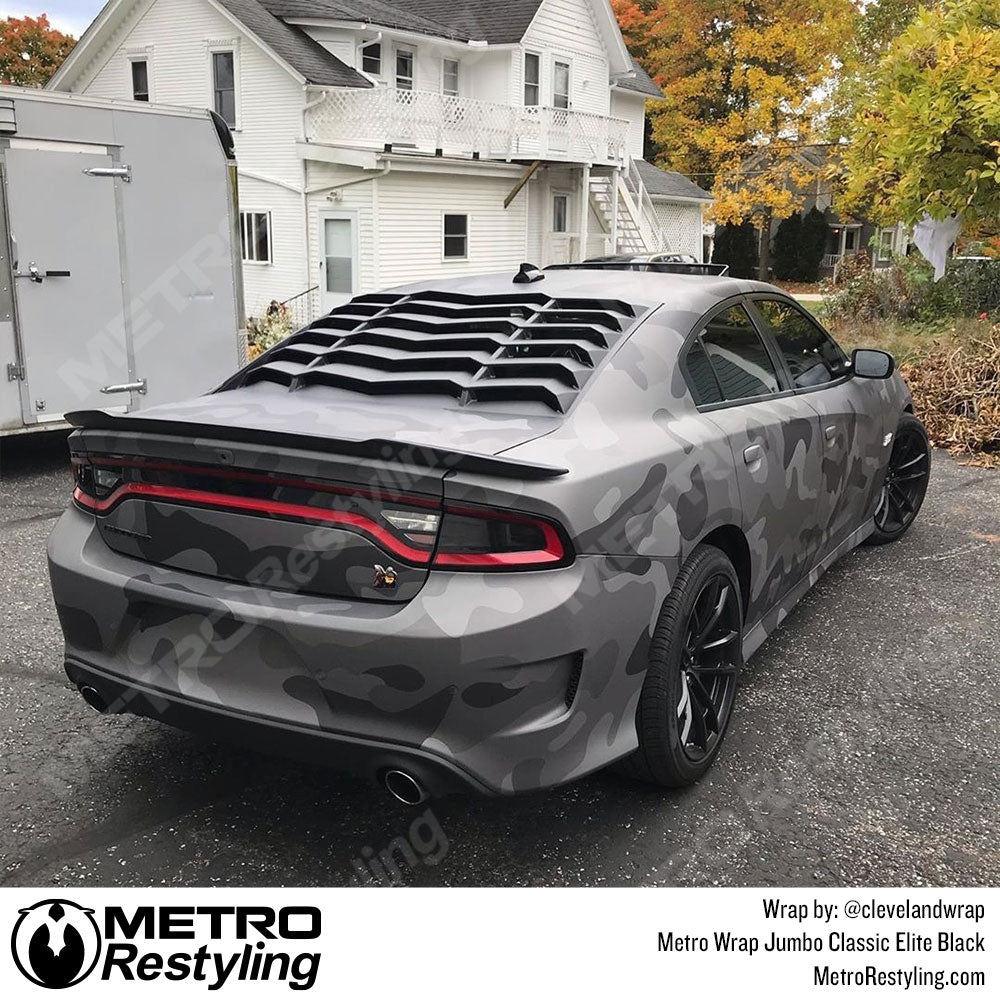 Jumbo Elite Black Camo