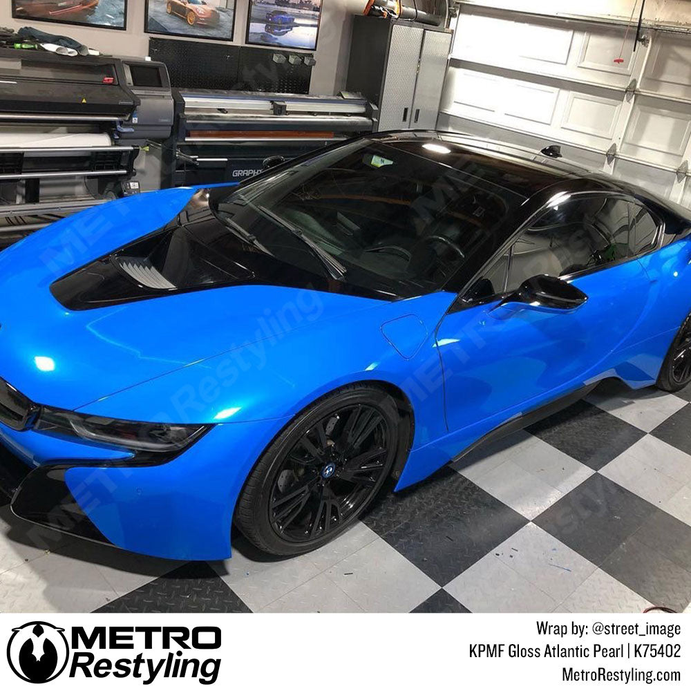 Gloss Atlantic Pearl Car Wrap